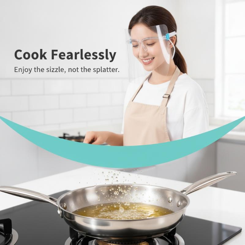 フェイスシールド 透明 フルフェイス保護 耐油性 耐傷性 安 - Woodworking Face Shield のレビューと価格