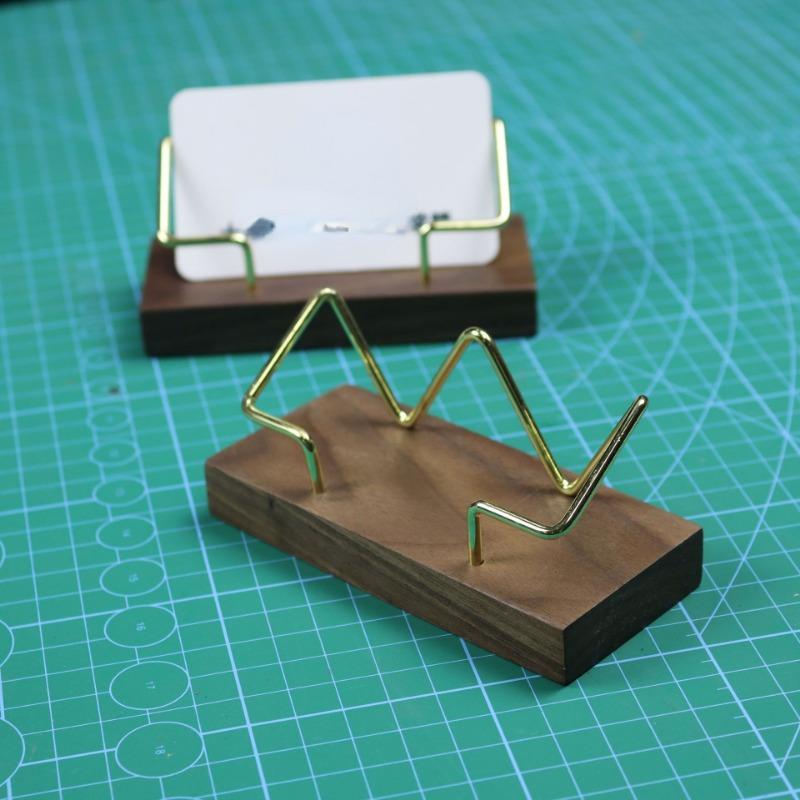木製名刺入れ,名刺入れ,オフィス装飾,学校や仕事,デスクアク - Woodworking School のレビューと価格