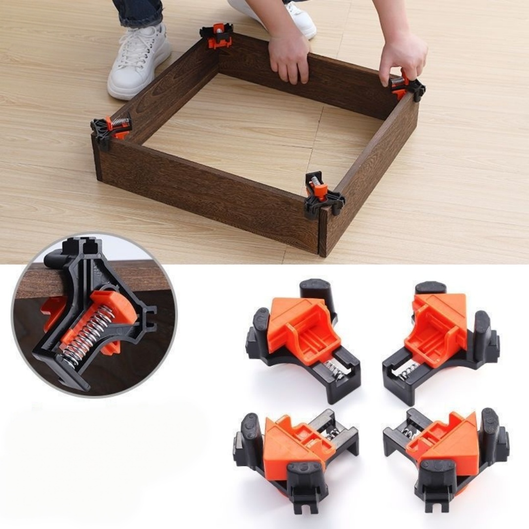 4個 90 °   直角クランプ固定クリップ額縁コーナークラ - Woodworking Man のレビューと価格
