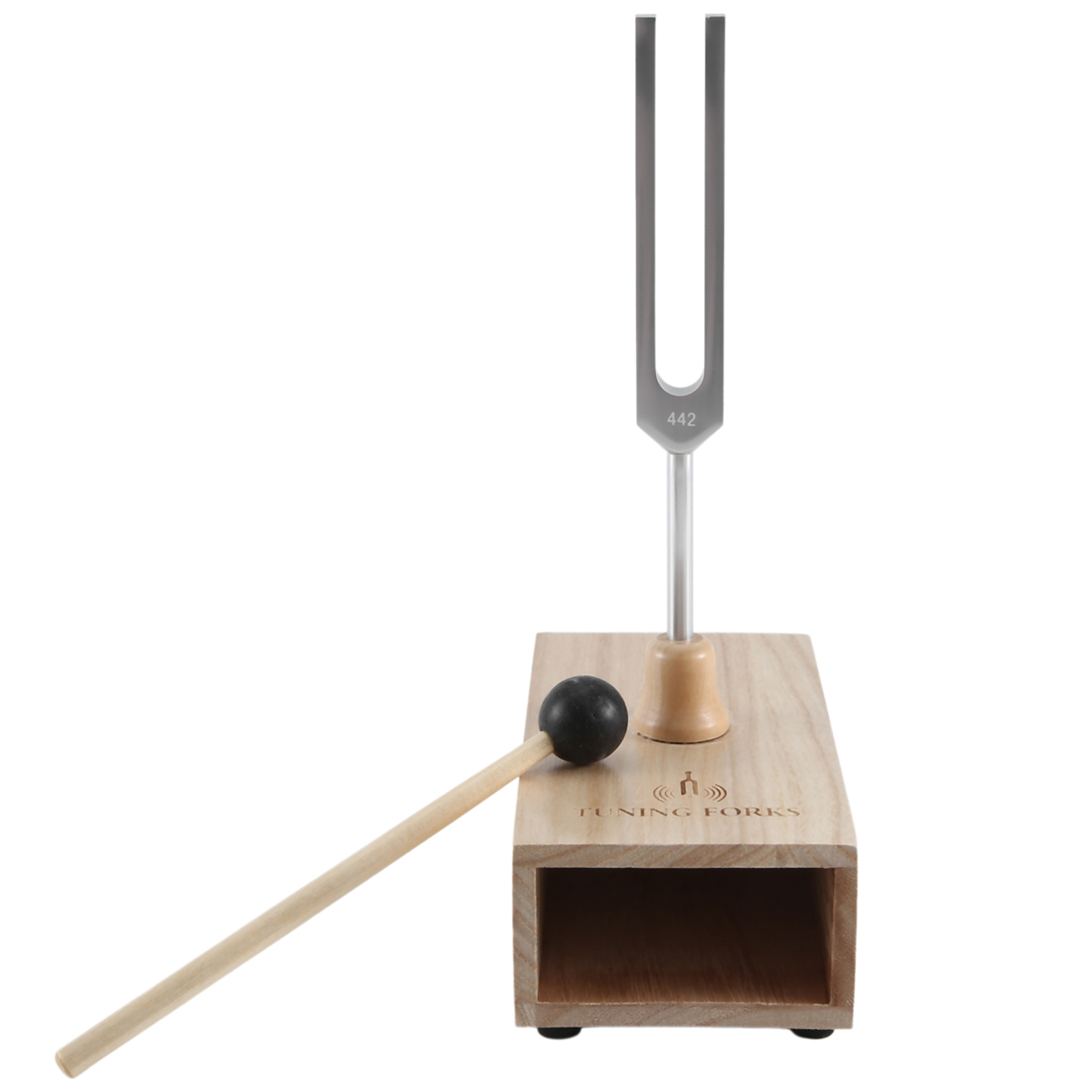 A22I 442HZ 音叉、音叉共鳴ボックス、サウンドセラピ - Woodworking Therapy のレビューと価格