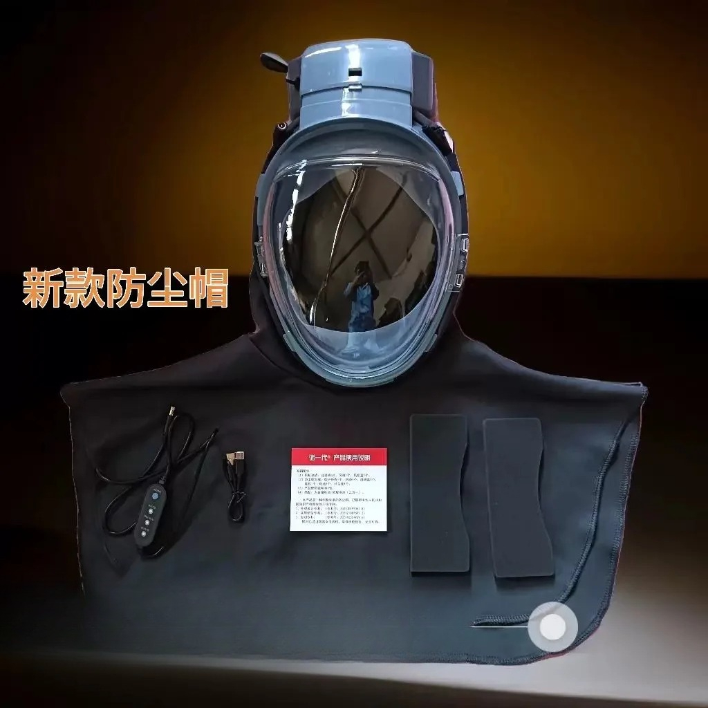 充電式モーター駆動空気清浄フード、建設塗装作業用防塵フェイス - Woodworking Face Shield のレビューと価格