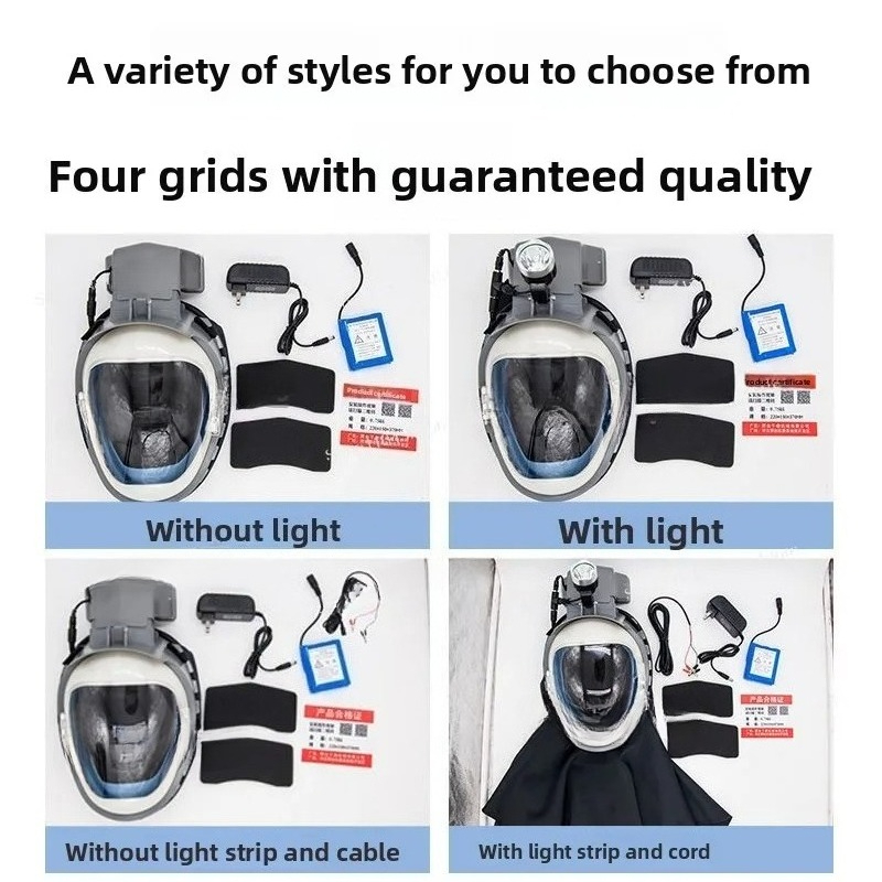 充電式モーター駆動空気清浄フード、建設塗装作業用防塵フェイス - Woodworking Face Shield のレビューと価格