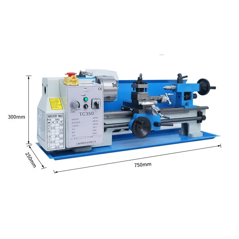 新しい電気多機能 CNC 旋盤マイクロメーターミニ金属木工工 - Woodworking Asmr のレビューと価格