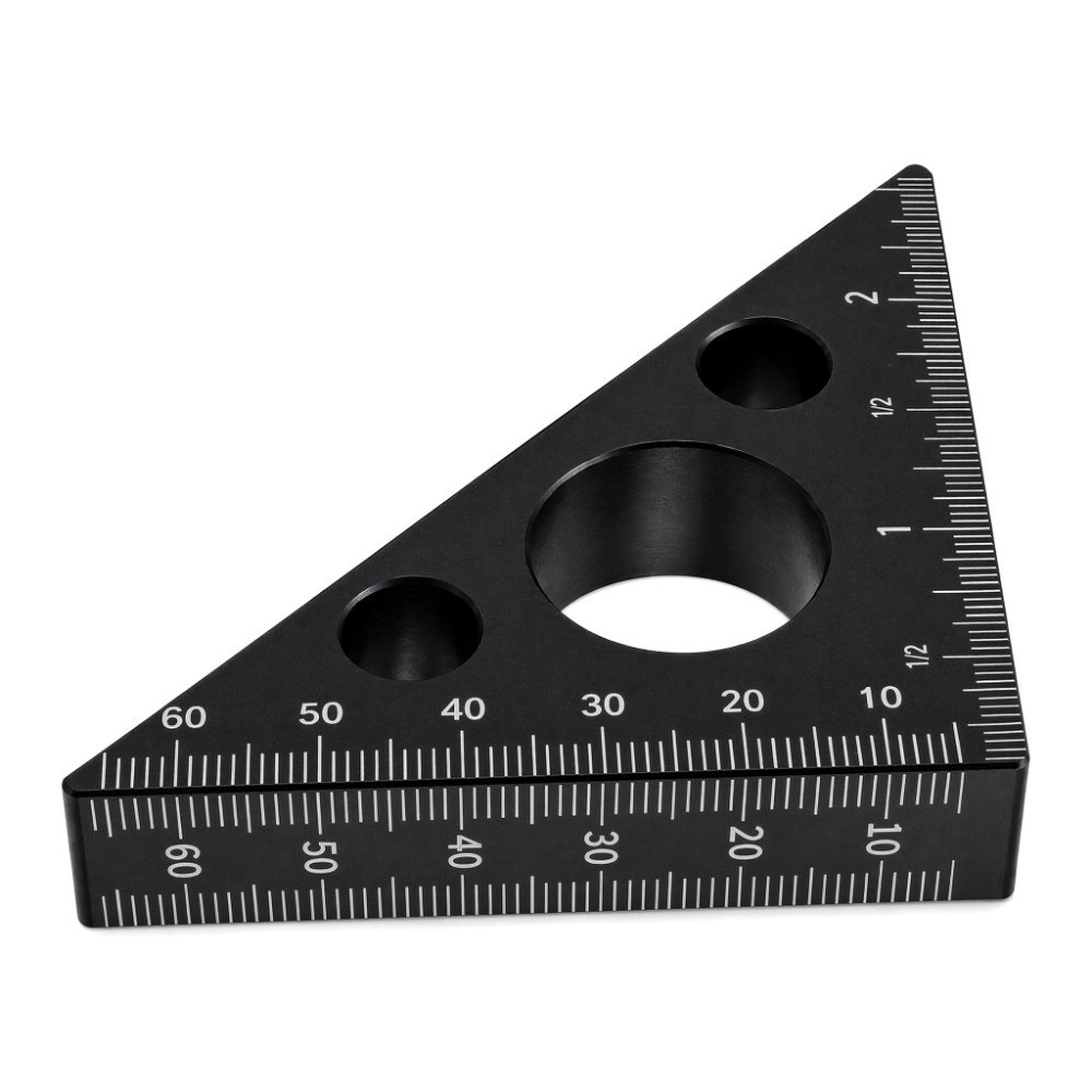 アルミ合金三角定規厚みのあるデザイン45/90度レイアウト測 - Woodworking Workshop Layout のレビューと価格