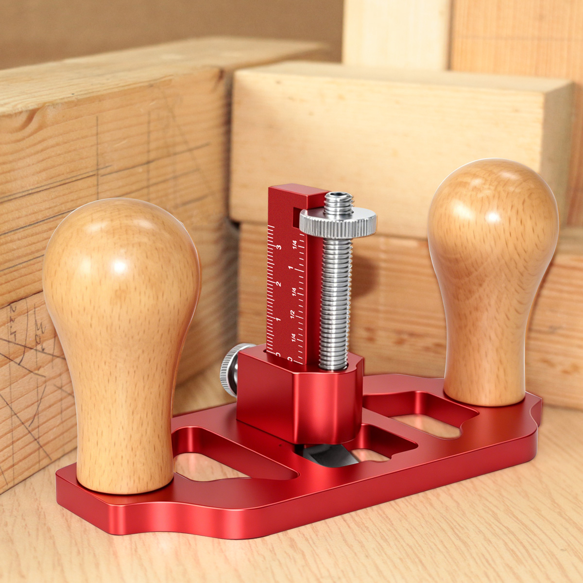 ハンドル付きルータープレーン、深さ調整可能な木工用ハンドプレ - Router Plane Hand のレビューと価格