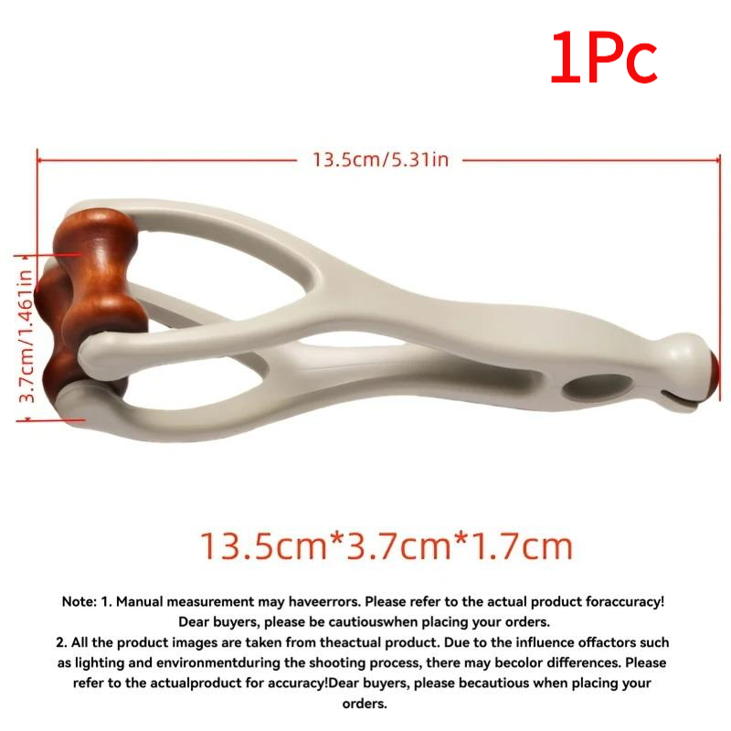 *1PC ハンドマッサージローラー 木製フィンガーセラピーツ - Woodworking Therapy のレビューと価格