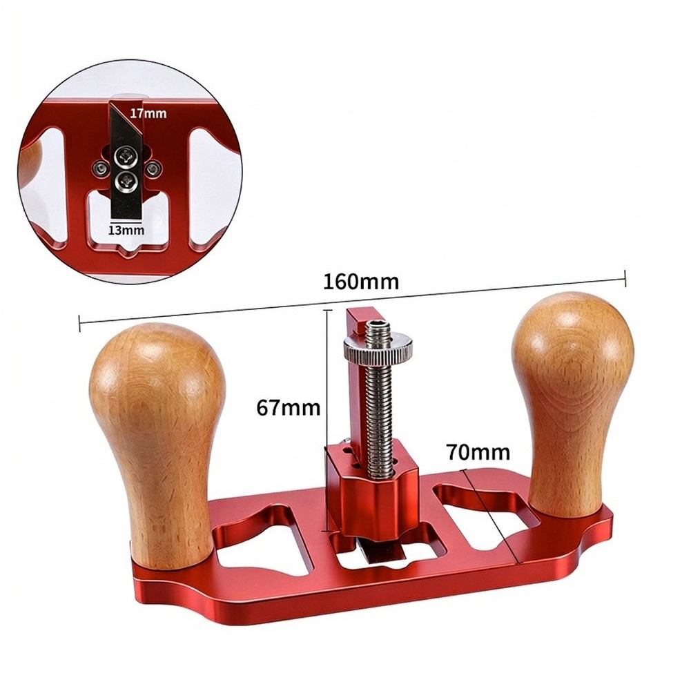 木工用ルータープレーン アルミ合金ボディ 深さ調整可能 木材 - Router Plane Hand のレビューと価格