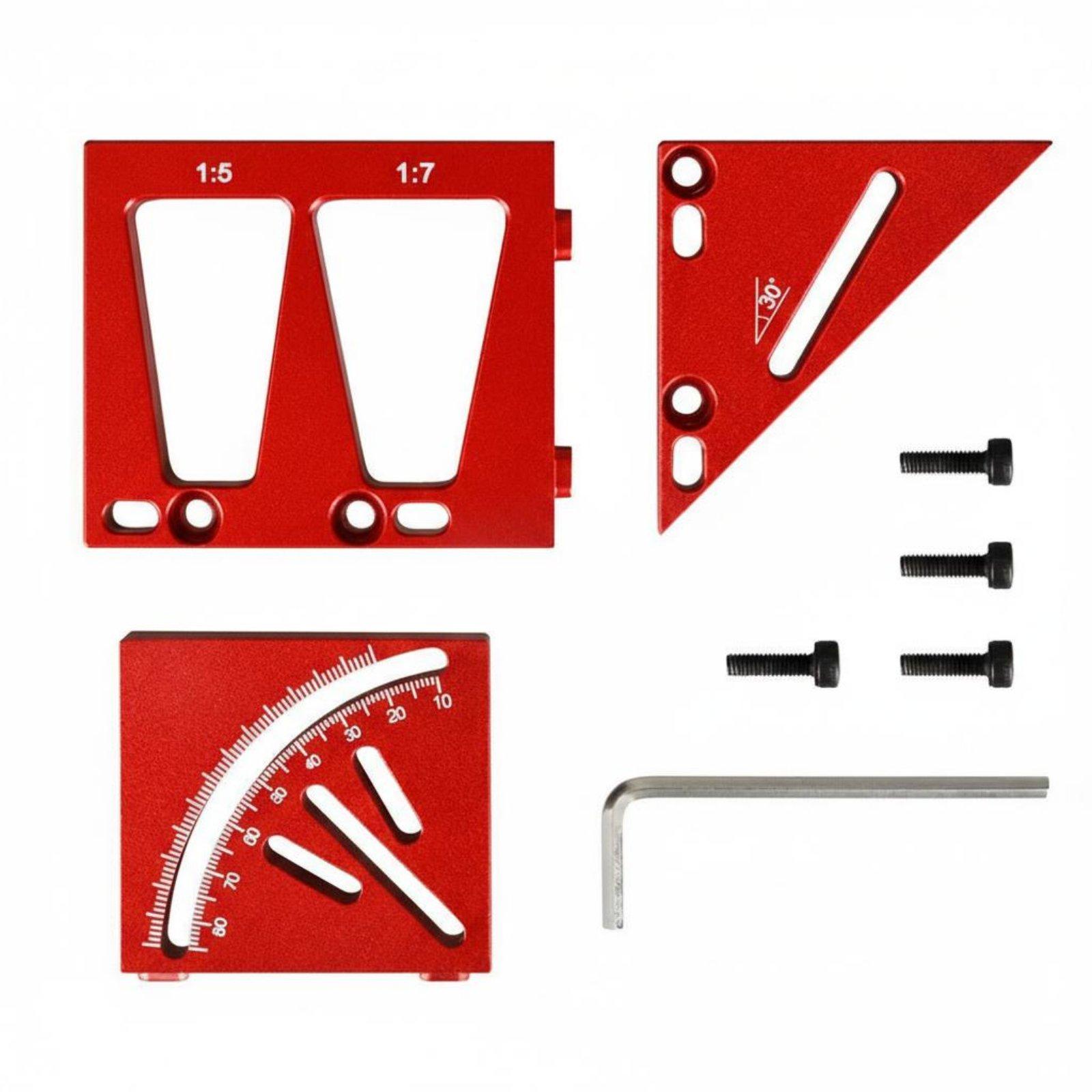 精密角度計 アルミ合金製レイアウトツール ダブテールテンプレ - Woodworking Workshop Layout のレビューと価格