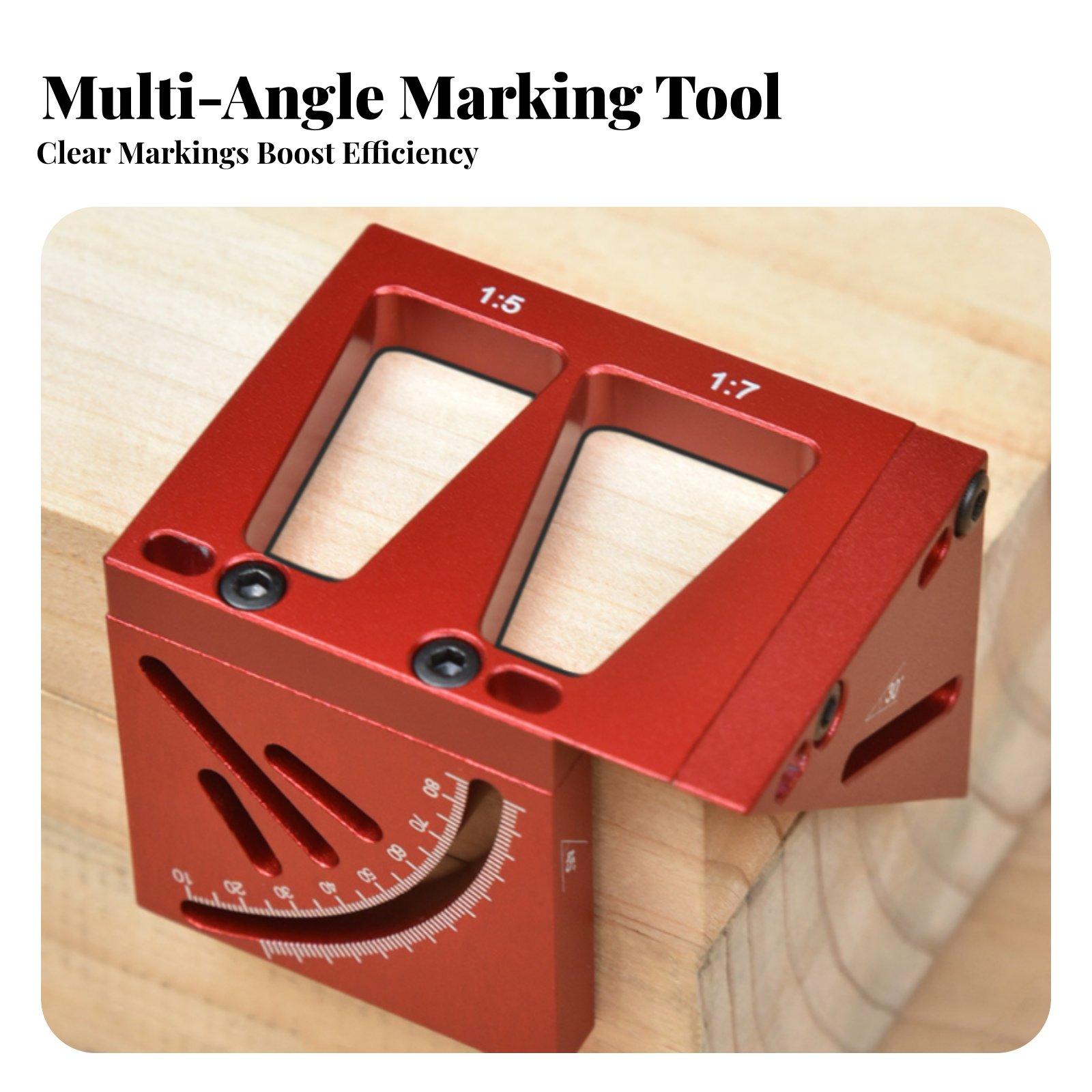 精密角度計 アルミ合金製レイアウトツール ダブテールテンプレ - Woodworking Workshop Layout のレビューと価格