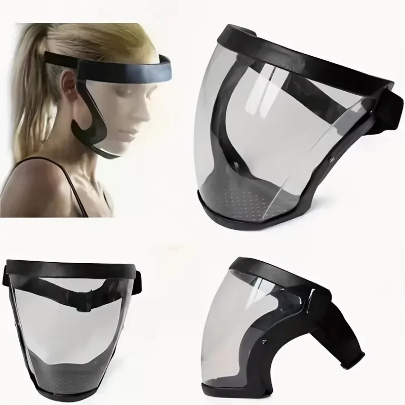 透明フェイスプロテクター、作業用超保護フェイスシールド、雑草 - Woodworking Face Shield のレビューと価格
