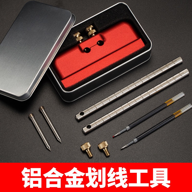 アルミ合金製木材マーキングゲージ ダブルバー スクライビング - Woodworking Workshop Layout のレビューと価格