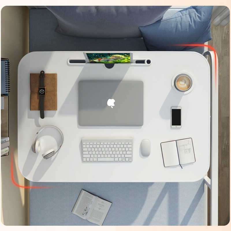 ベッドデスク 折りたたみ式 小型テーブル パソコンテーブル  - Woodworking School のレビューと価格