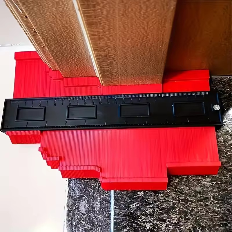 プロファイル輪郭ゲージ、ラインコピーカッター、定規、切断テン - Woodworking Man のレビューと価格
