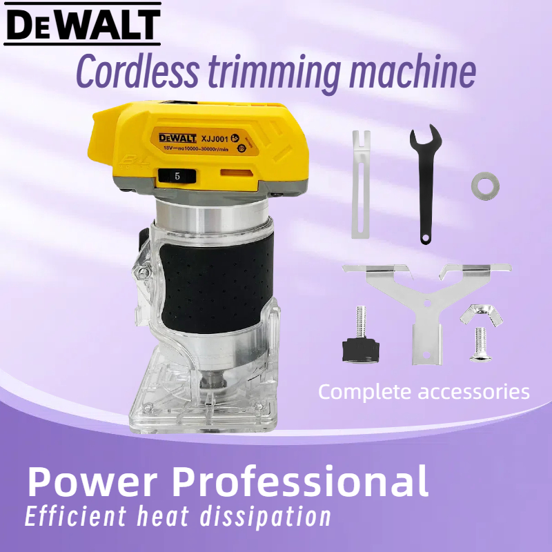 Dewalt 33000RPM ブラシレス木工ルーター：コー - Woodworking Asmr のレビューと価格